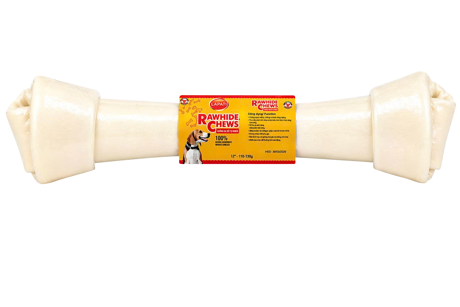 Xương da bò sữa 12"
