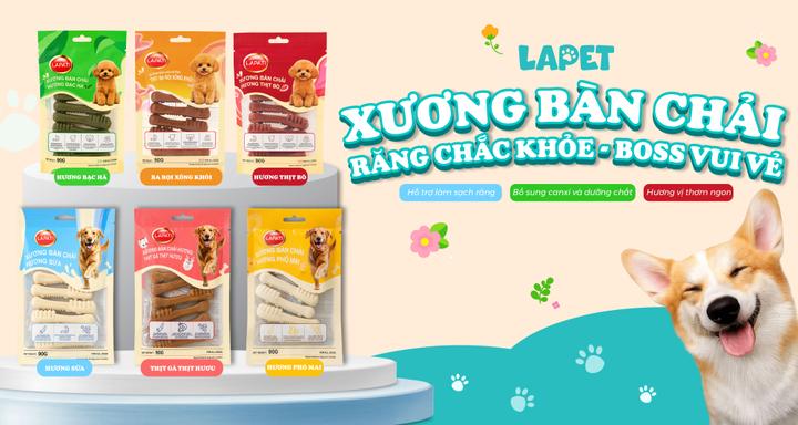 Xương bàn chải LAPATI: "Giải pháp đánh răng cơ học" hiệu quả cho chó