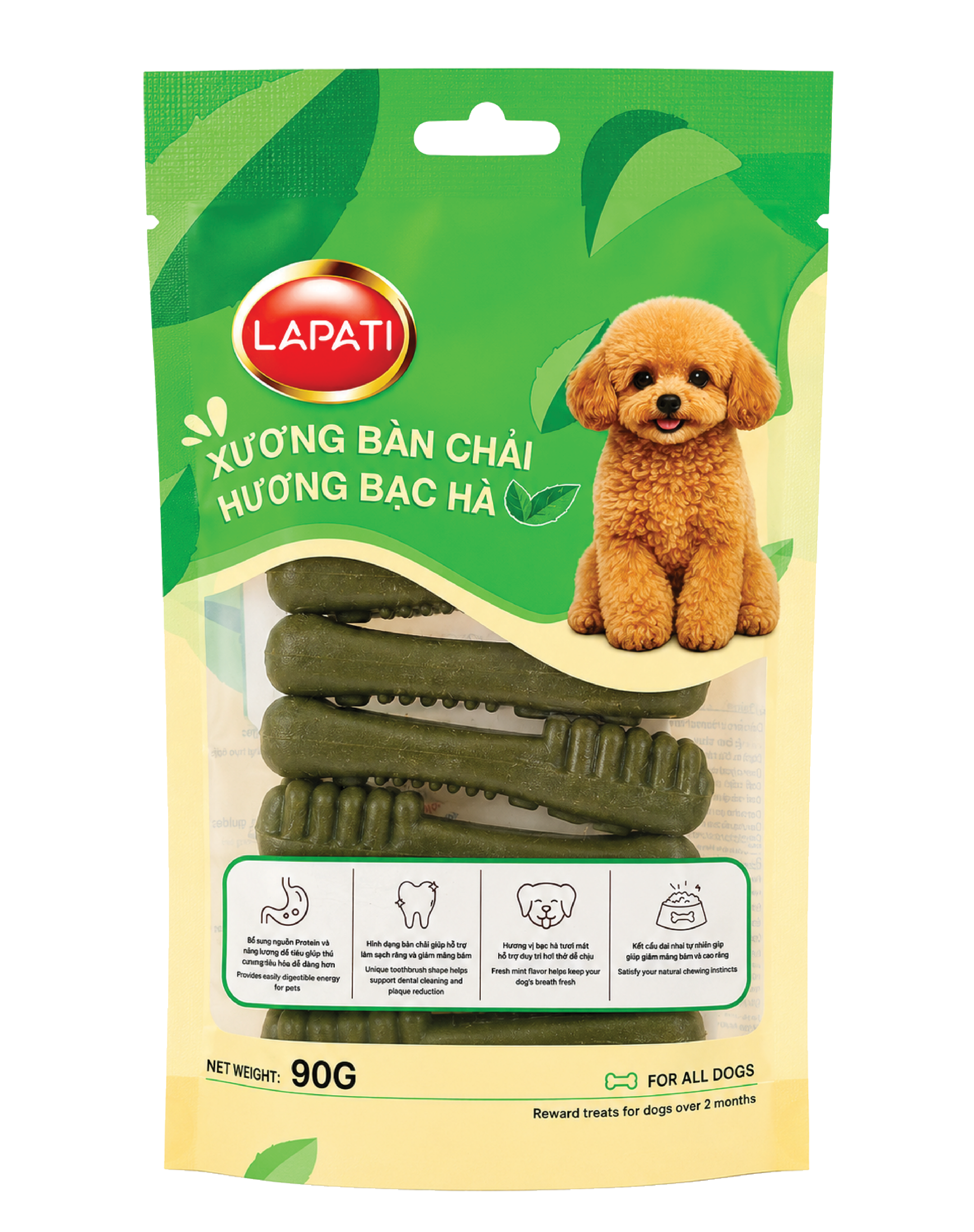 Xương bàn chải hương bạc hà